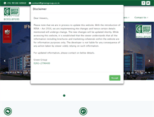 Tablet Screenshot of greengroup.co.in